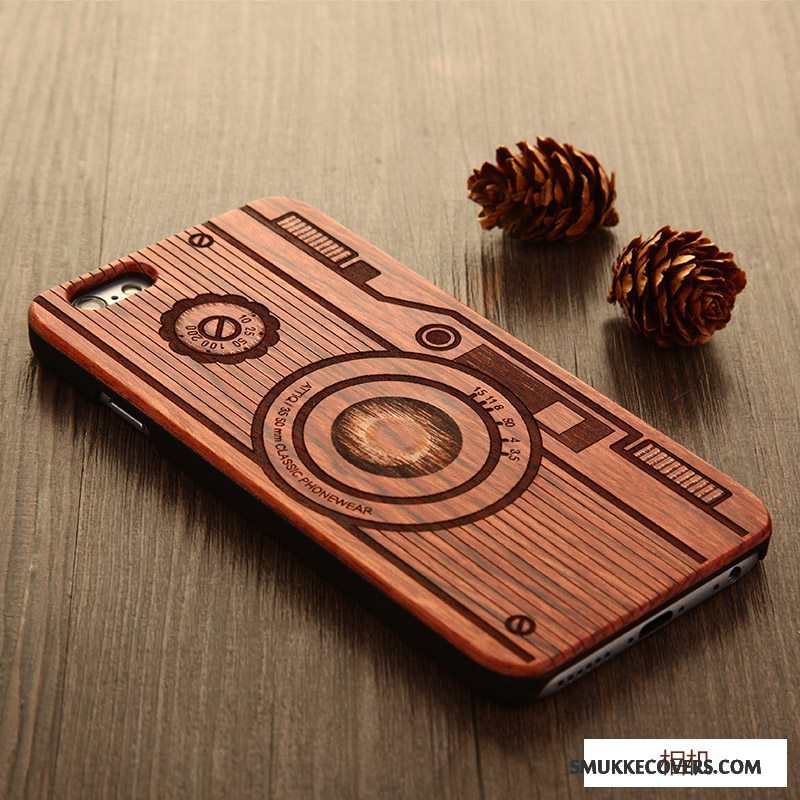 Etui iPhone 5/5s Træ Af Personlighed Telefon, Cover iPhone 5/5s Kreativ Tilpas Gul