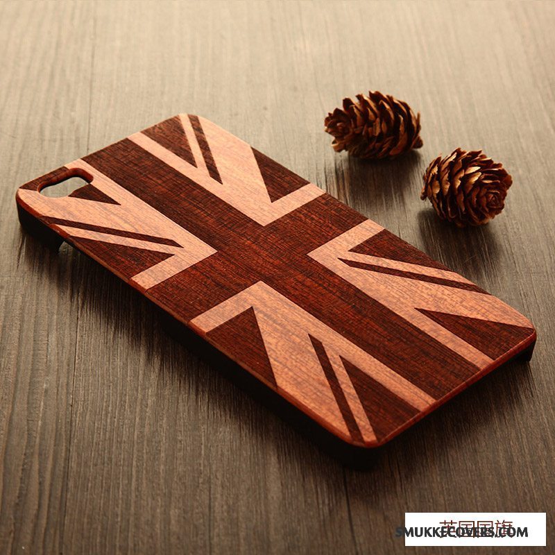 Etui iPhone 5/5s Træ Af Personlighed Telefon, Cover iPhone 5/5s Kreativ Tilpas Gul