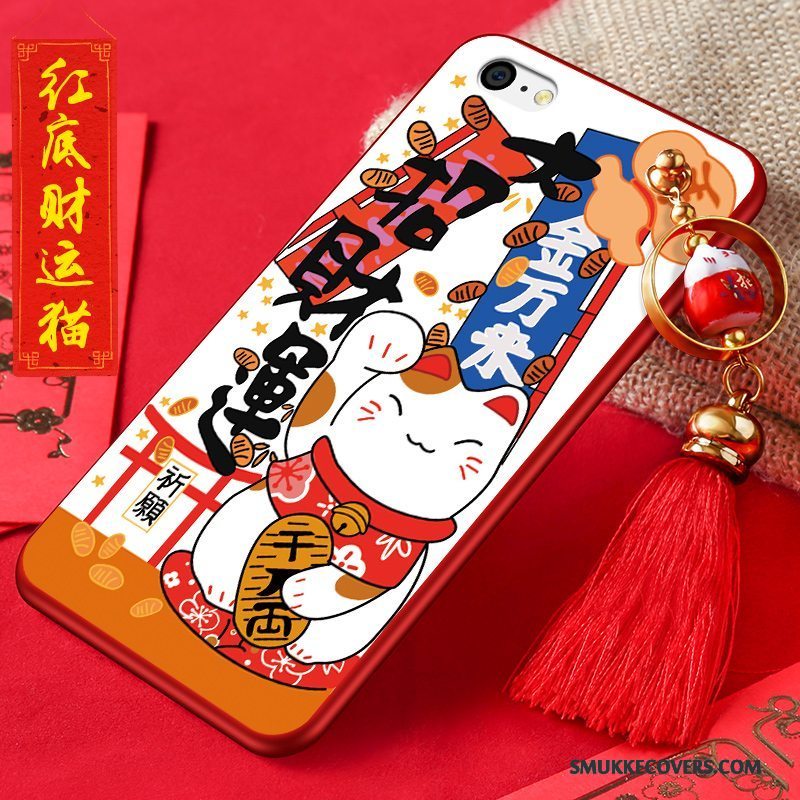 Etui iPhone 5c Beskyttelse Anti-fald Rød, Cover iPhone 5c Tasker Telefon