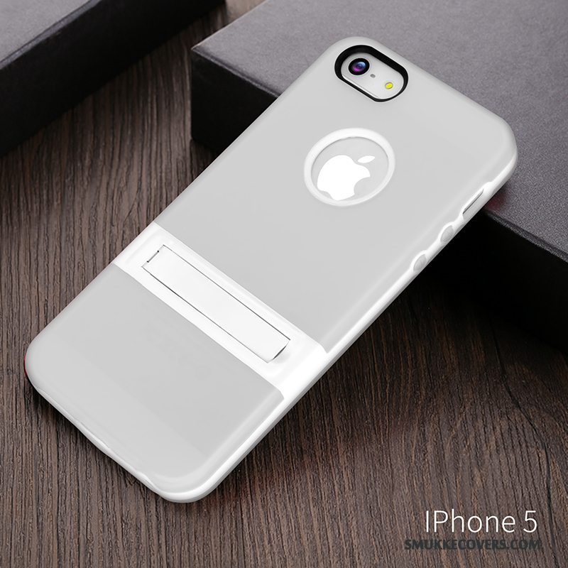 Etui iPhone 5c Farve Telefonlet Tynd, Cover iPhone 5c Beskyttelse Nubuck