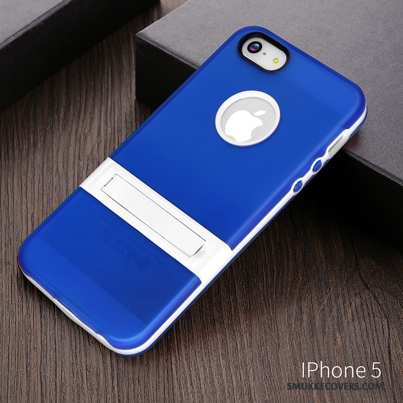 Etui iPhone 5c Farve Telefonlet Tynd, Cover iPhone 5c Beskyttelse Nubuck