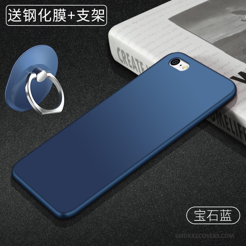 Etui iPhone 5c Silikone Solid Farve Anti-fald, Cover iPhone 5c Blød Telefonsimple