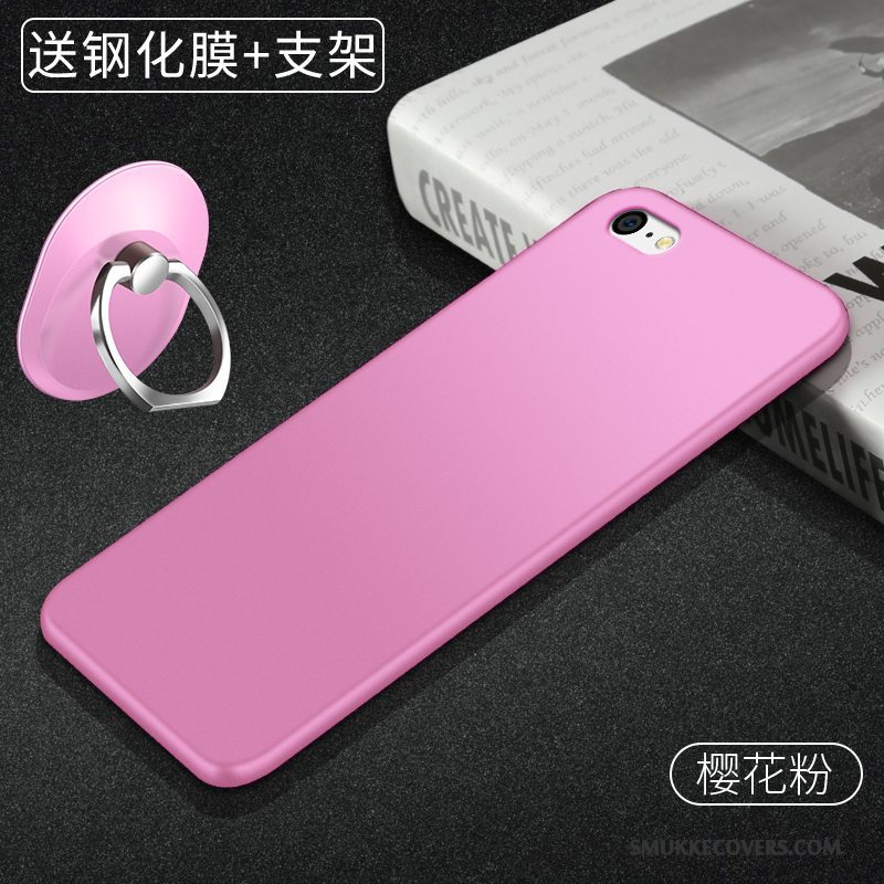 Etui iPhone 5c Silikone Solid Farve Anti-fald, Cover iPhone 5c Blød Telefonsimple