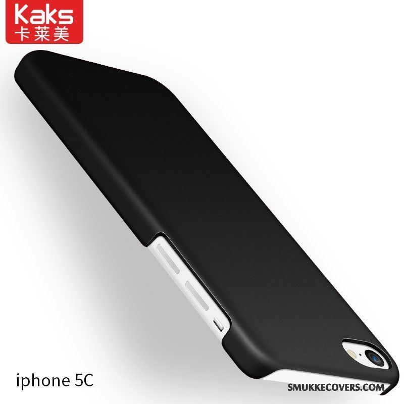 Etui iPhone 5c Tasker Telefonhård, Cover iPhone 5c Silikone Tynd Nubuck