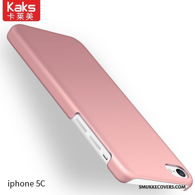 Etui iPhone 5c Tasker Telefonhård, Cover iPhone 5c Silikone Tynd Nubuck