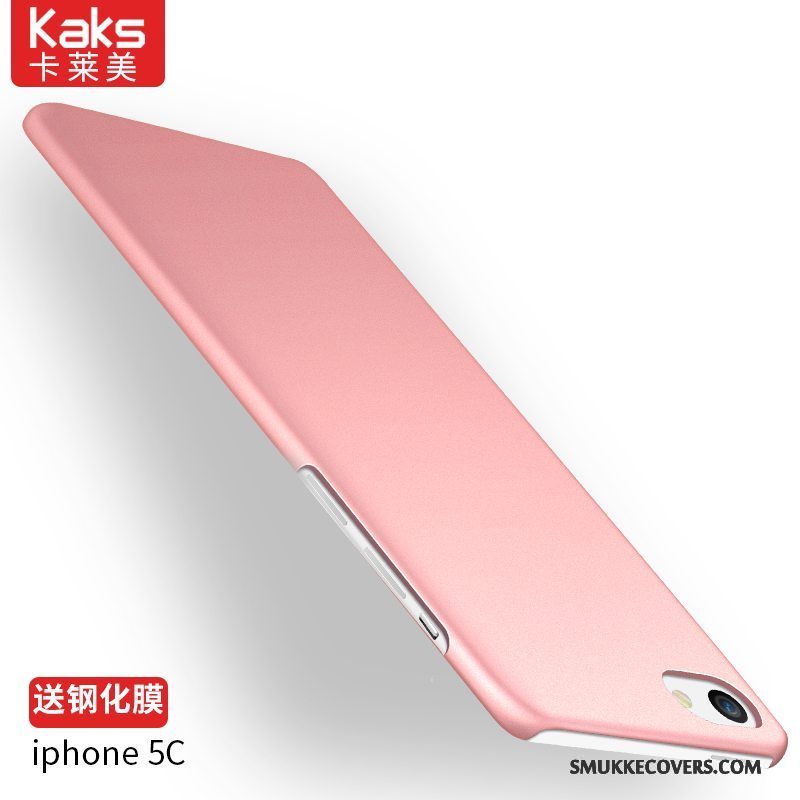 Etui iPhone 5c Tasker Telefontrend, Cover iPhone 5c Silikone Rød Hård