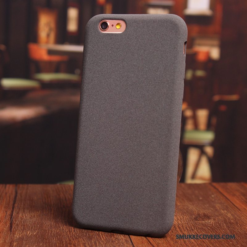 Etui iPhone 6/6s Blød Nubuck Simple, Cover iPhone 6/6s Tasker Af Personlighed Rød