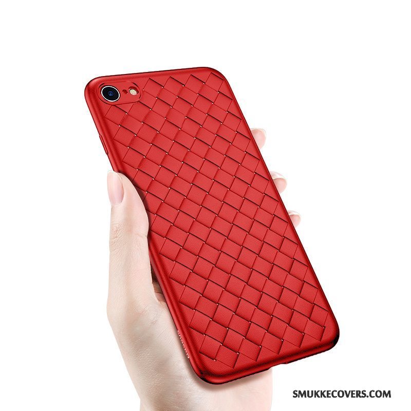 Etui iPhone 6/6s Blød Sort Strikkede, Cover iPhone 6/6s Silikone Telefontrend