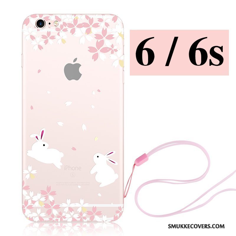 Etui iPhone 6/6s Cartoon Lyserød Hængende Ornamenter, Cover iPhone 6/6s Silikone Ny Telefon