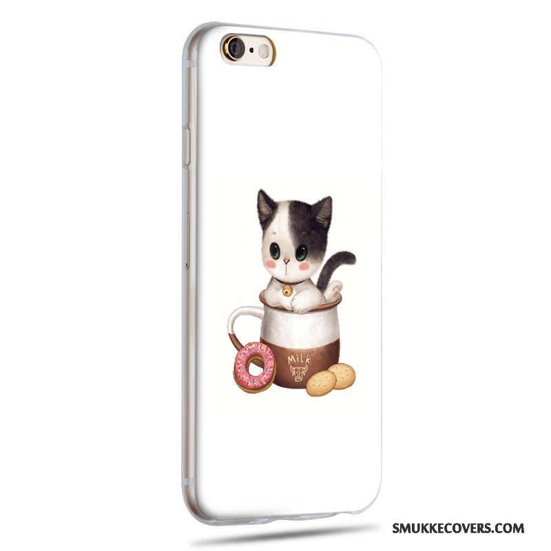 Etui iPhone 6/6s Cartoon Telefontynd, Cover iPhone 6/6s Silikone Blå