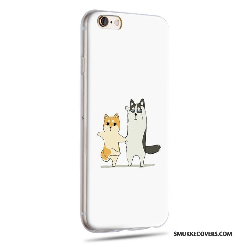 Etui iPhone 6/6s Cartoon Telefontynd, Cover iPhone 6/6s Silikone Blå