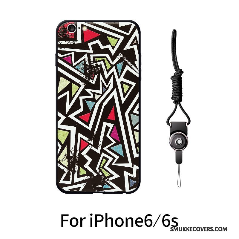 Etui iPhone 6/6s Farve Graffiti Hængende Ornamenter, Cover iPhone 6/6s Af Personlighed Europa