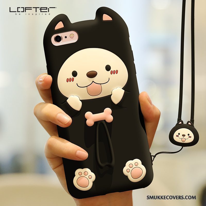 Etui iPhone 6/6s Kreativ Hængende Ornamenter Telefon, Cover iPhone 6/6s Cartoon Rød Smuk