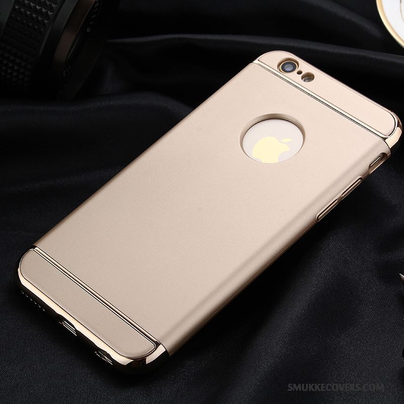 Etui iPhone 6/6s Luksus Guld Rød, Cover iPhone 6/6s Beskyttelse Ramme Telefon