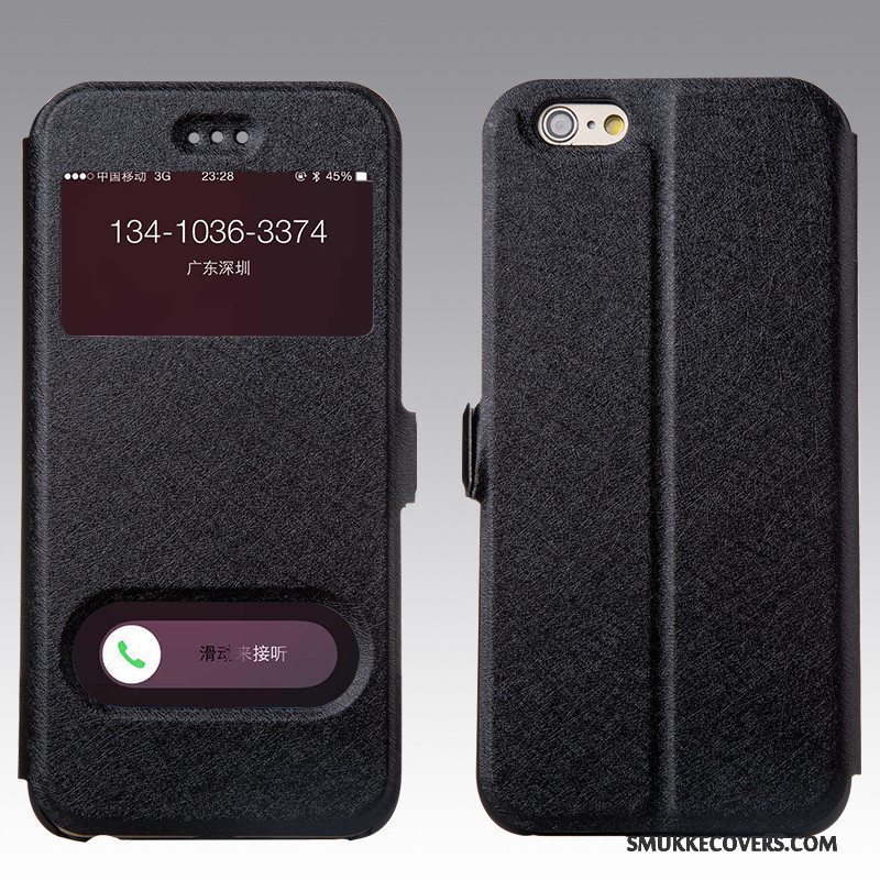 Etui iPhone 6/6s Læder Rød Telefon, Cover iPhone 6/6s Beskyttelse