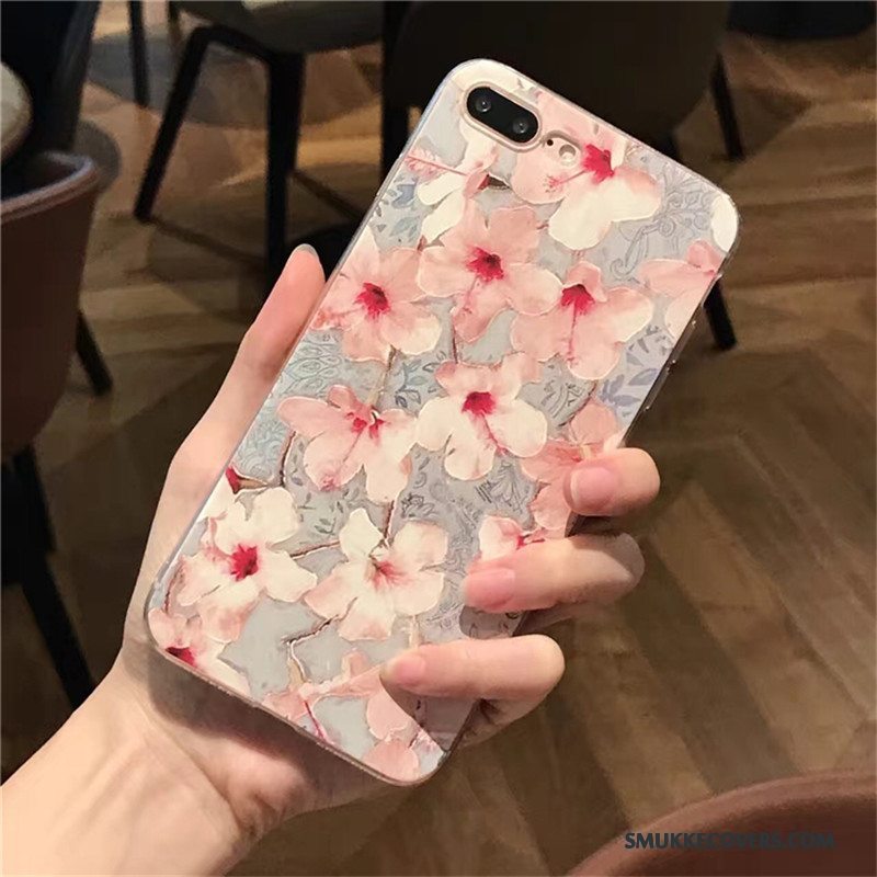 Etui iPhone 6/6s Plus Beskyttelse Blomster Lilla, Cover iPhone 6/6s Plus Blød Telefontrend