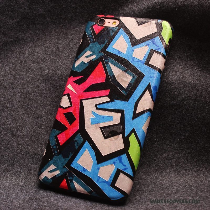 Etui iPhone 6/6s Plus Kreativ Anti-fald Trend, Cover iPhone 6/6s Plus Farve Telefonhængende Ornamenter