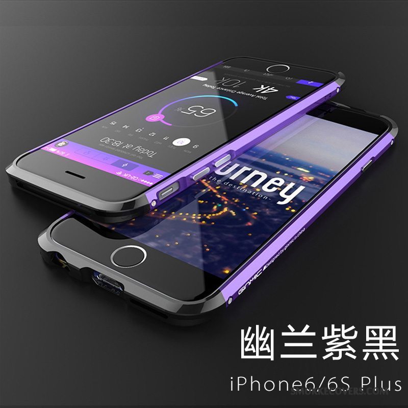 Etui iPhone 6/6s Plus Metal Tynd Trend, Cover iPhone 6/6s Plus Beskyttelse Telefonanti-fald
