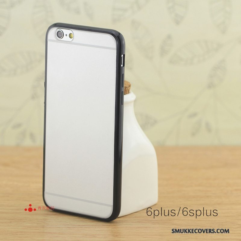 Etui iPhone 6/6s Plus Silikone Telefonlilla, Cover iPhone 6/6s Plus Beskyttelse Lille Sektion Frisk