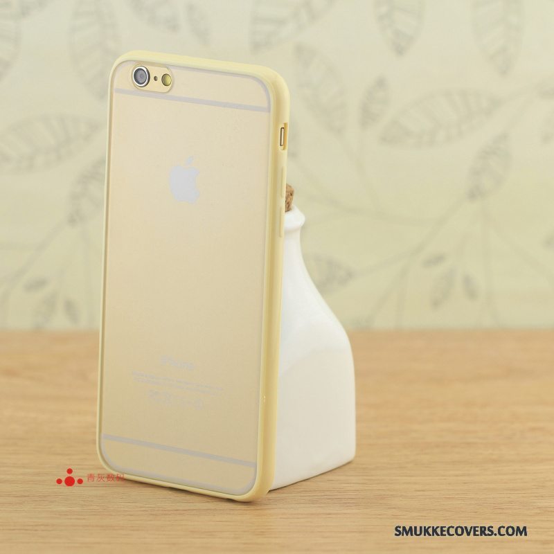 Etui iPhone 6/6s Plus Silikone Telefonlilla, Cover iPhone 6/6s Plus Beskyttelse Lille Sektion Frisk