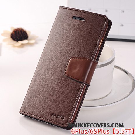 Etui iPhone 6/6s Plus Silikone Vinrød Telefon, Cover iPhone 6/6s Plus Beskyttelse