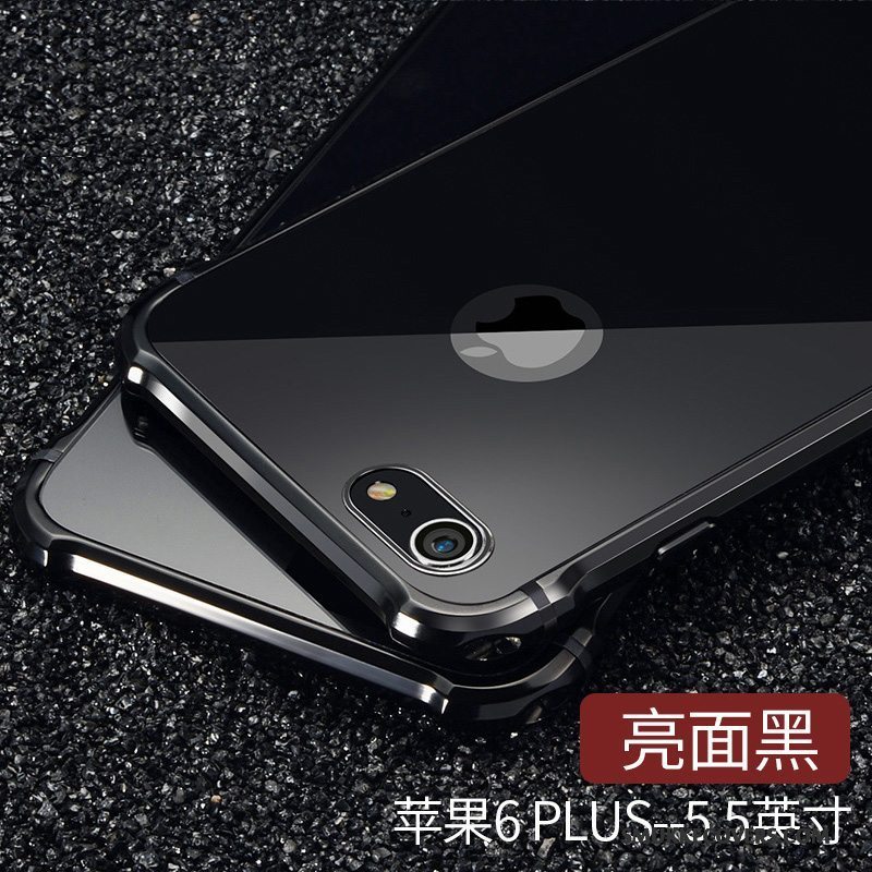 Etui iPhone 6/6s Plus Tasker Anti-fald Blå, Cover iPhone 6/6s Plus Metal Telefontrend