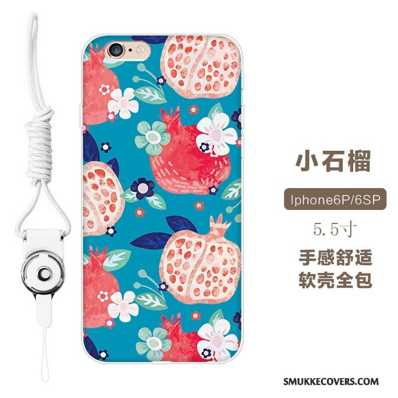 Etui iPhone 6/6s Plus Tasker Anti-fald Trendy, Cover iPhone 6/6s Plus Blød Telefonblomster