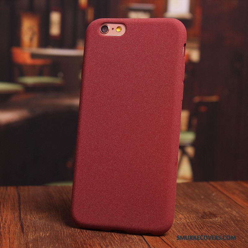 Etui iPhone 6/6s Plus Tasker Blå Telefon, Cover iPhone 6/6s Plus Blød Nubuck Af Personlighed