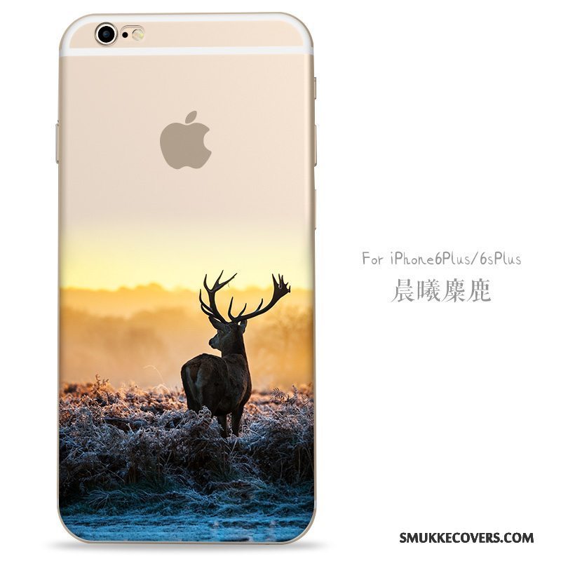 Etui iPhone 6/6s Plus Tasker Gul Ny, Cover iPhone 6/6s Plus Kreativ Anti-fald Trend