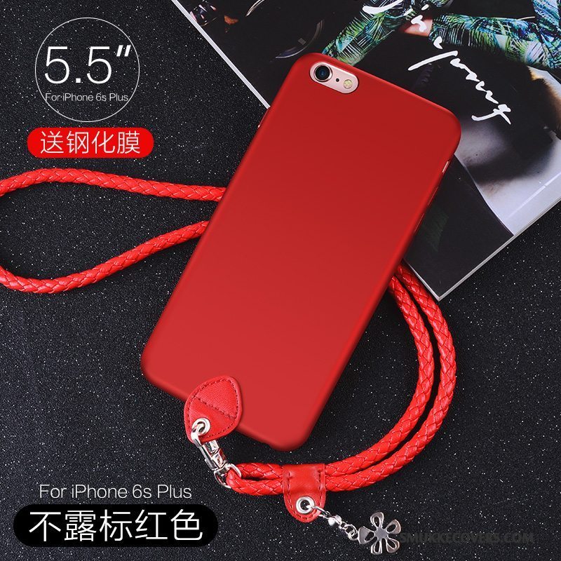 Etui iPhone 6/6s Plus Tasker Hængende Ornamenter Telefon, Cover iPhone 6/6s Plus Rød Trendy