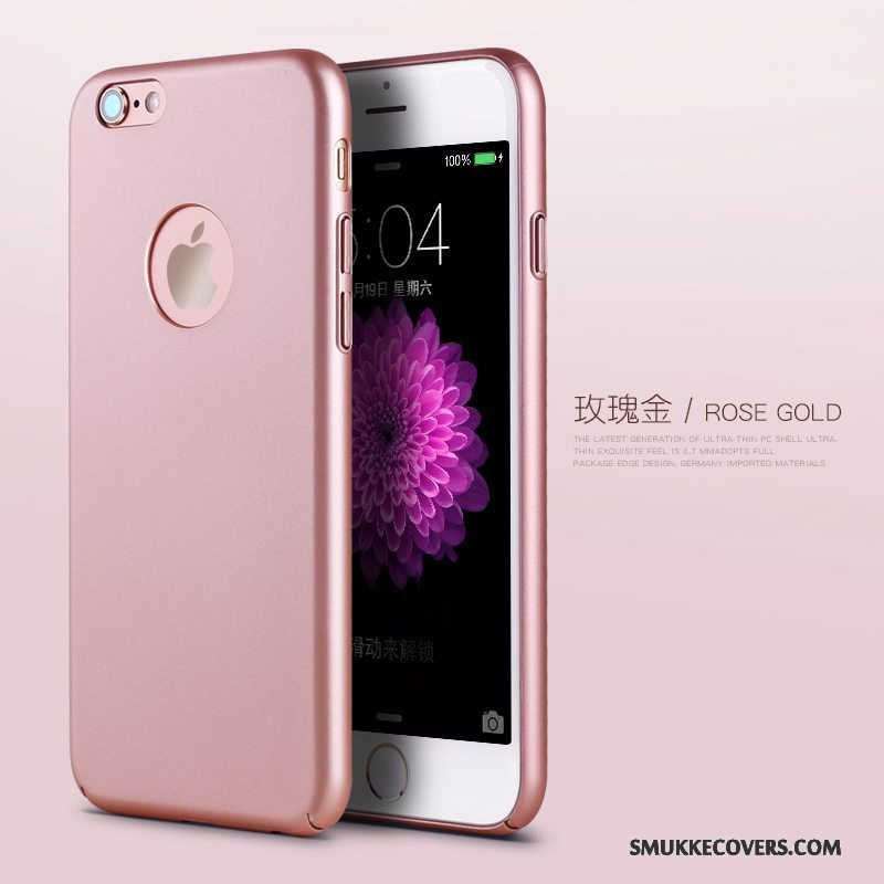 Etui iPhone 6/6s Silikone Af Personlighed Nubuck, Cover iPhone 6/6s Kreativ Lyserød Ny