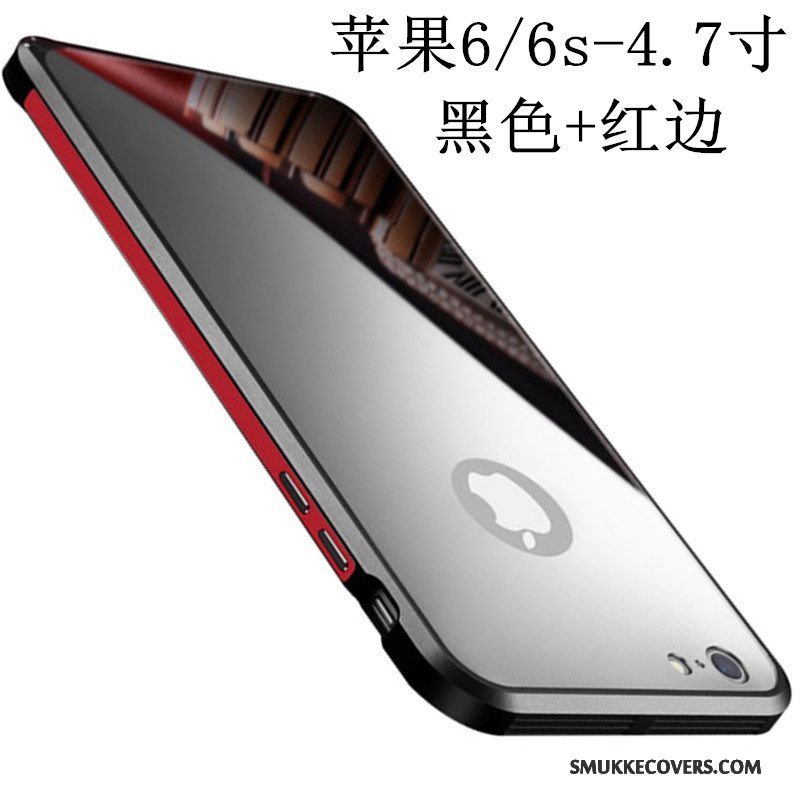 Etui iPhone 6/6s Silikone Anti-fald Telefon, Cover iPhone 6/6s Tasker Guld Trend