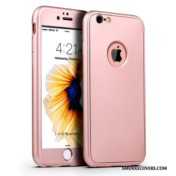 Etui iPhone 6/6s Silikone Trend Telefon, Cover iPhone 6/6s Tasker Anti-fald Rose