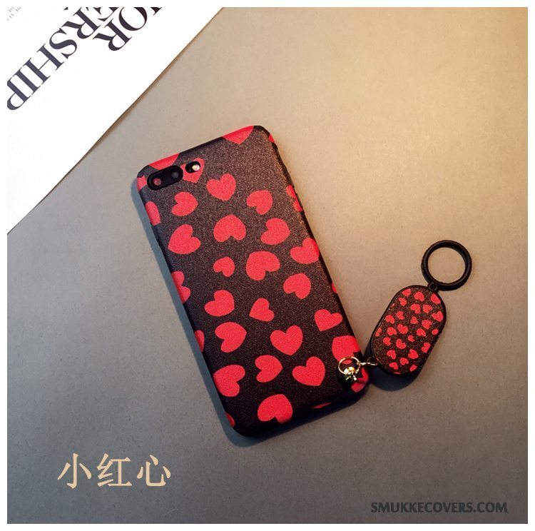 Etui iPhone 6/6s Silke Hjerte Anti-fald, Cover iPhone 6/6s Rød Af Personlighed