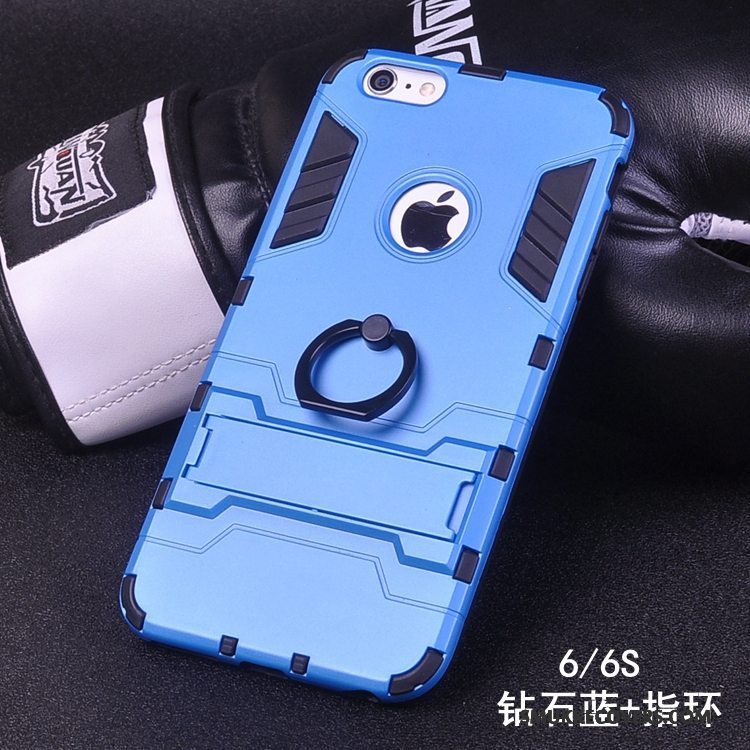 Etui iPhone 6/6s Support Ring Hård, Cover iPhone 6/6s Kreativ Trend Knapper