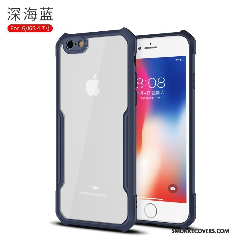 Etui iPhone 6/6s Tasker Anti-fald Telefon, Cover iPhone 6/6s Kreativ Tynd Gennemsigtig