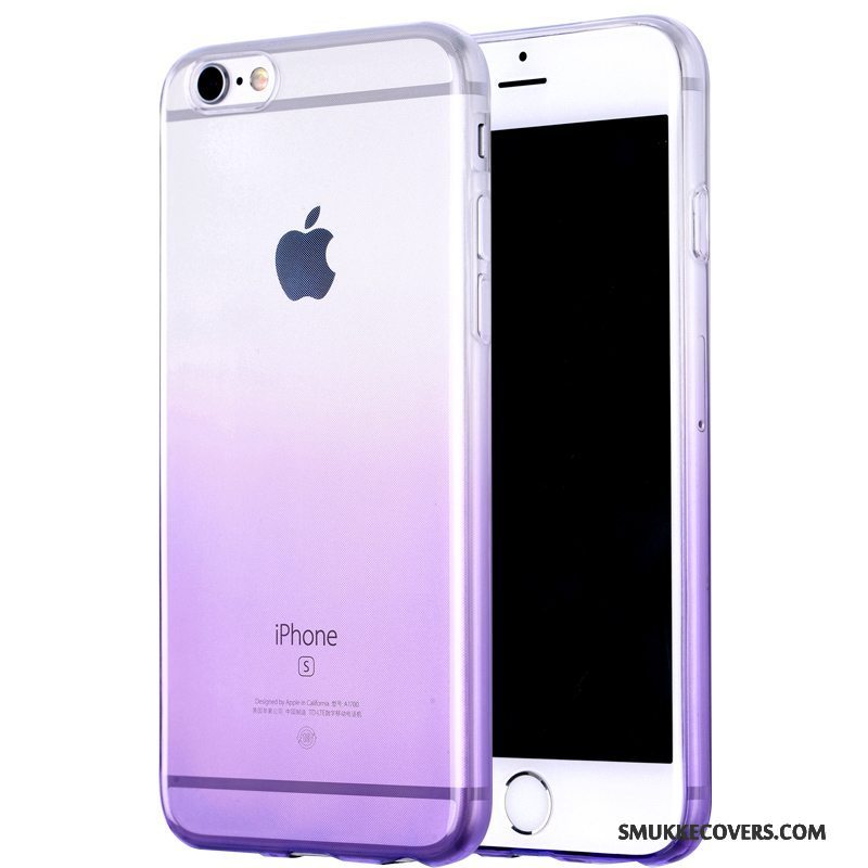 Etui iPhone 6/6s Tasker Grøn Gradient, Cover iPhone 6/6s Silikone Pu Gennemsigtig