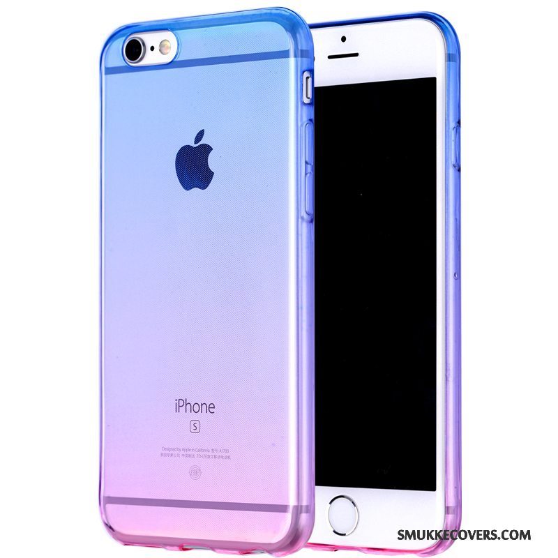 Etui iPhone 6/6s Tasker Grøn Gradient, Cover iPhone 6/6s Silikone Pu Gennemsigtig