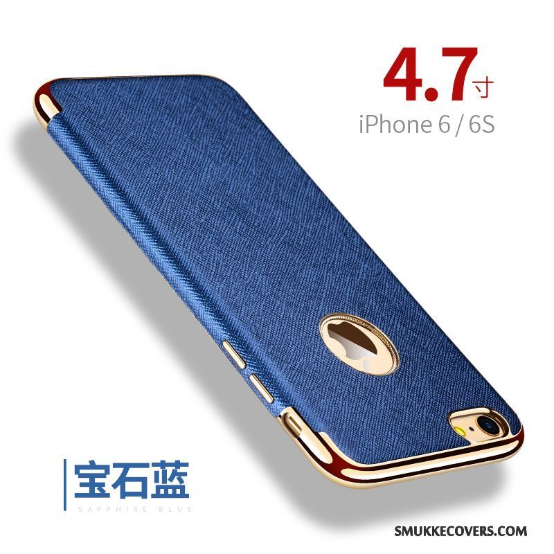 Etui iPhone 6/6s Tasker Telefonanti-fald, Cover iPhone 6/6s Læder Kvalitet Magnetisk