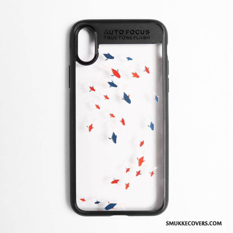 Etui iPhone 7 Beskyttelse Gennemsigtig Rød, Cover iPhone 7 Malet Telefontrend