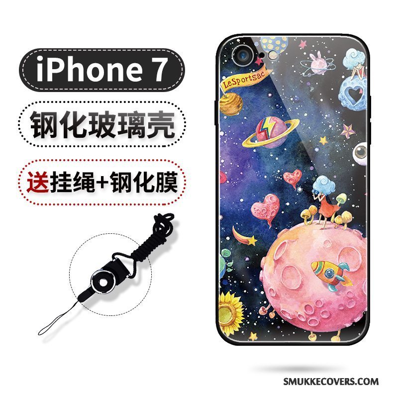 Etui iPhone 7 Beskyttelse Ny Telefon, Cover iPhone 7 Planet Af Personlighed
