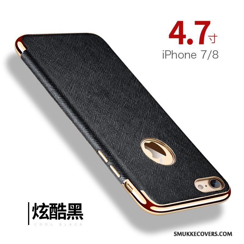 Etui iPhone 7 Blød Magnetisk Trend, Cover iPhone 7 Tasker Anti-fald Kvalitet