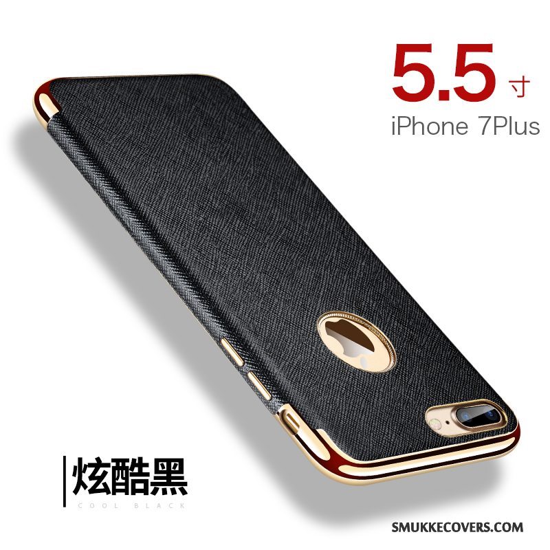 Etui iPhone 7 Plus Blød Magnetisk Trend, Cover iPhone 7 Plus Tasker Kvalitet Rød