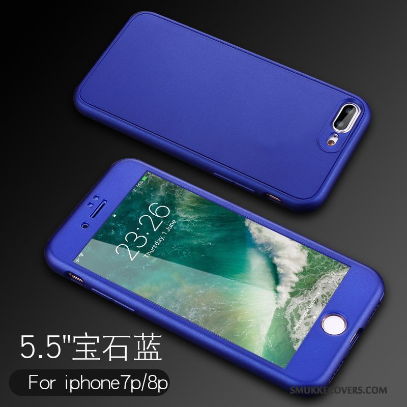 Etui iPhone 7 Plus Tasker Anti-fald Ny, Cover iPhone 7 Plus Silikone Telefondyb Farve