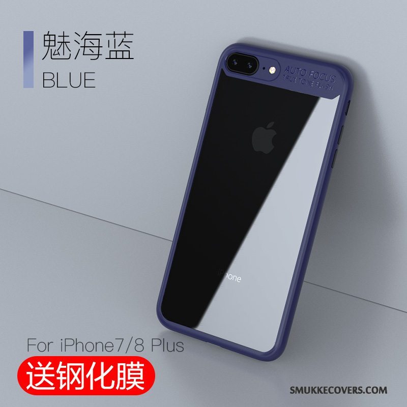 Etui iPhone 7 Plus Tasker Anti-fald Telefon, Cover iPhone 7 Plus Ny Rød