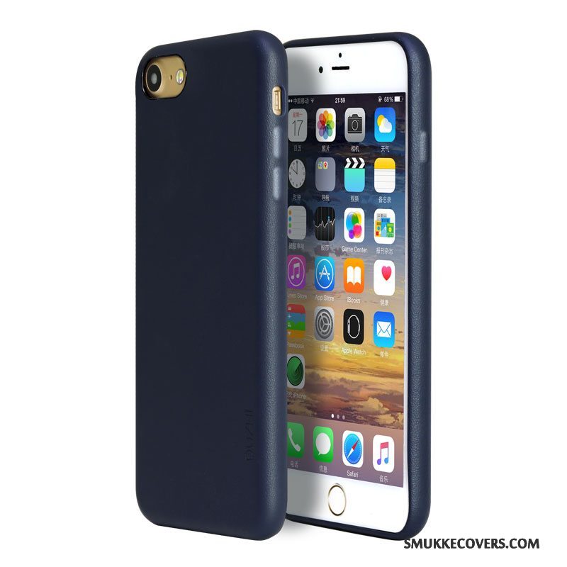 Etui iPhone 7 Tasker Lyse Anti-fald, Cover iPhone 7 Læder Telefonelskeren