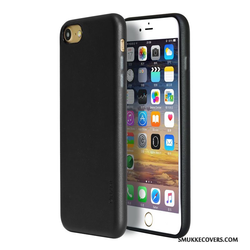 Etui iPhone 7 Tasker Lyse Anti-fald, Cover iPhone 7 Læder Telefonelskeren