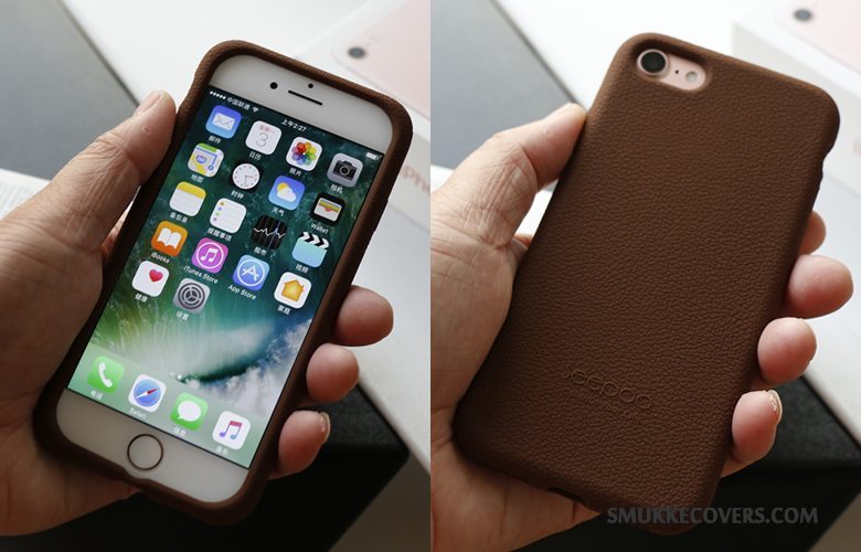 Etui iPhone 8 Blød Telefongrå, Cover iPhone 8 Silikone Anti-fald Klud