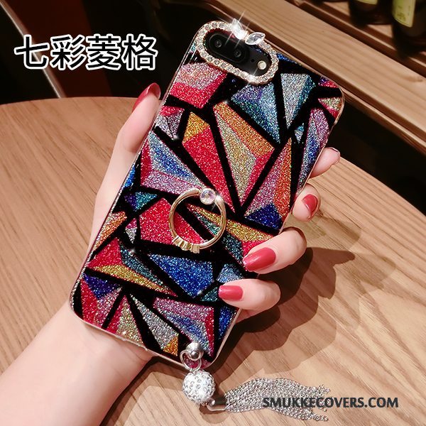 Etui iPhone 8 Blød Telefonpulver, Cover iPhone 8 Farve Trendy Tassel