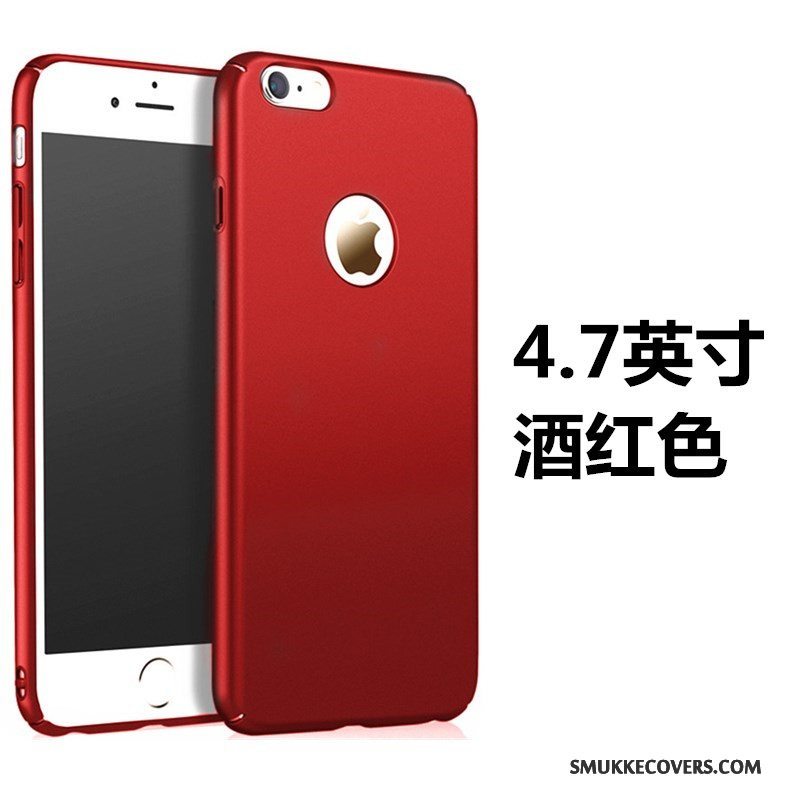 Etui iPhone 8 Farve Nubuck Telefon, Cover iPhone 8 Beskyttelse Hård
